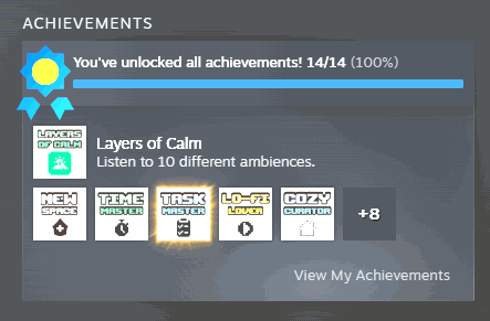 Full Shelf (Unlock All Achievements)
